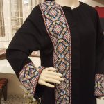عباءة فلاحية مطرزة يدوياً