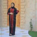 Front Open Heritage Palestinian Embroidered Thoab