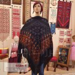 شال فلسطيني كلاسيكي مطرز يدوياً