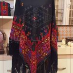Palestinian Heritage Tatreez Shawl