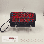 Hand-embroidered Leather Soiree Purse